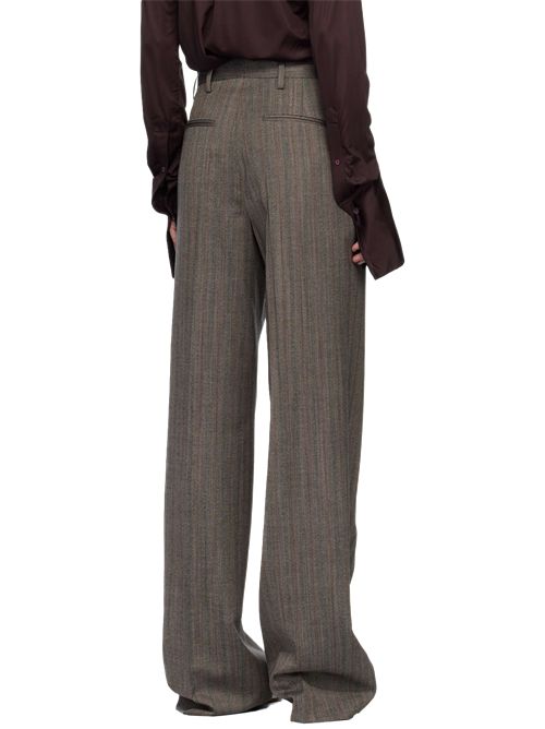 Pantalone Dries Van Noten grigio melange DRIES VAN NOTEN | 0109222250813